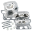 Picture of S&S Cycle 2006 Dyna Super Stock 91cc Cylinder Heads - Silver