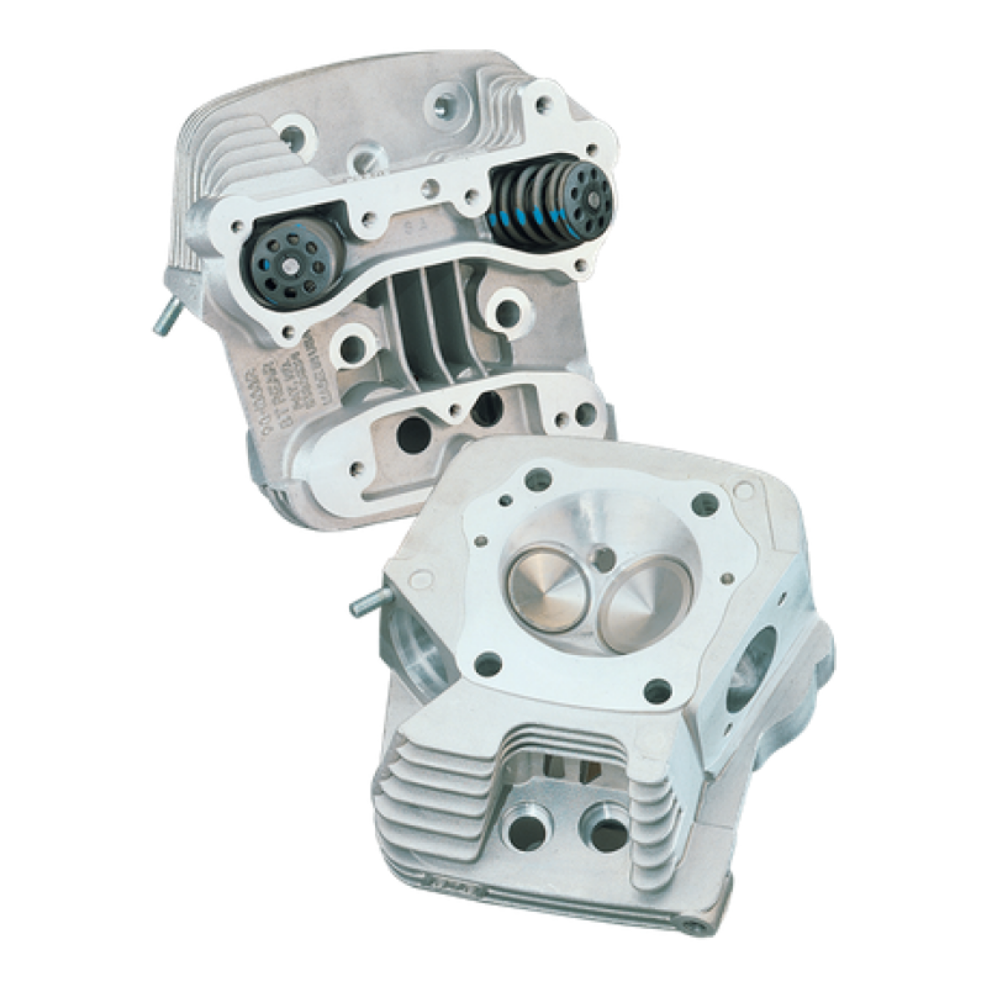 Picture of S&S Cycle 84-99 BT 83cc Cylinder Head Kit For S&S 4in Bore - Natural Aluminum Finish