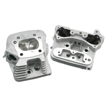 Picture of S&S Cycle 84-99 BT Performance Replacement Low Compression 82cc Cylinder Heads - Natural