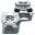 Picture of S&S Cycle 84-99 BT Performance Replacement Low Compression 82cc Cylinder Heads - Polished