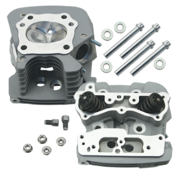 Picture of S&S Cycle 1999+ Super Stock 79cc Cylinder Head Kit - Silver