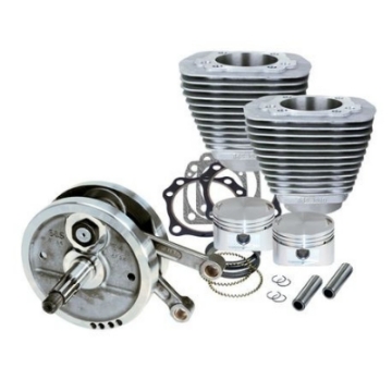 Picture of S&S Cycle 84-99 BT 96in Sidewinder Big Bore Stroker Kit - Natural