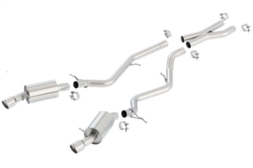 Picture of Borla 07-08 BMW 335i Coupe-Sedan Aggressive Catback Exhaust System