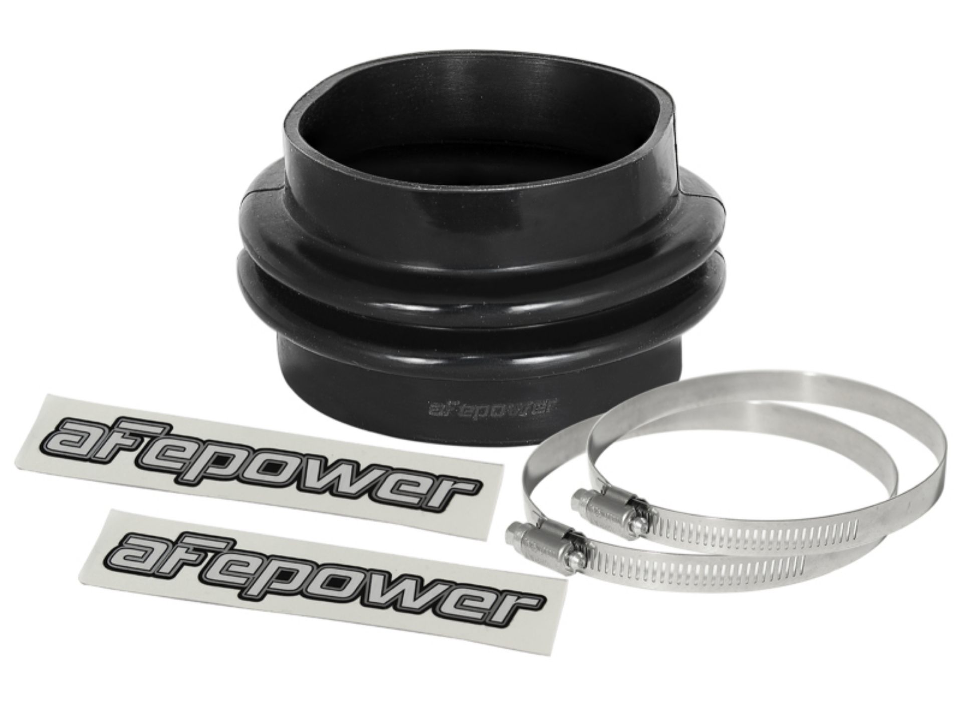 Picture of aFe Magnum FORCE CAI Univ- Silicone Coupling Kit 4 1-4in- ID to 3-00in- L Straight Reducer
