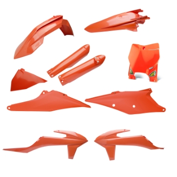 Picture of Cycra 19-22 KTM 125-450 SX-XC-SX-F-XC-F Powerflow Body Kit - Orange