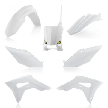 Picture of Cycra 17-21 Honda CRF250R-450R 5 PC- Replica Body Kit - White