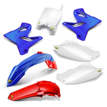 Picture of Cycra 05-14 Yamaha YZ125-250 Powerflow Body Kit - OEM Red