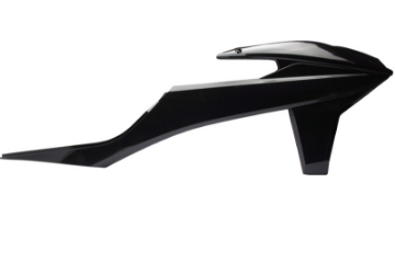 Picture of Cycra 19-23 KTM 125-500 SX-XC-SX-F-XC-F-XC-W-XCF-W-EXC-F Powerflow Radiator Shrouds - Black