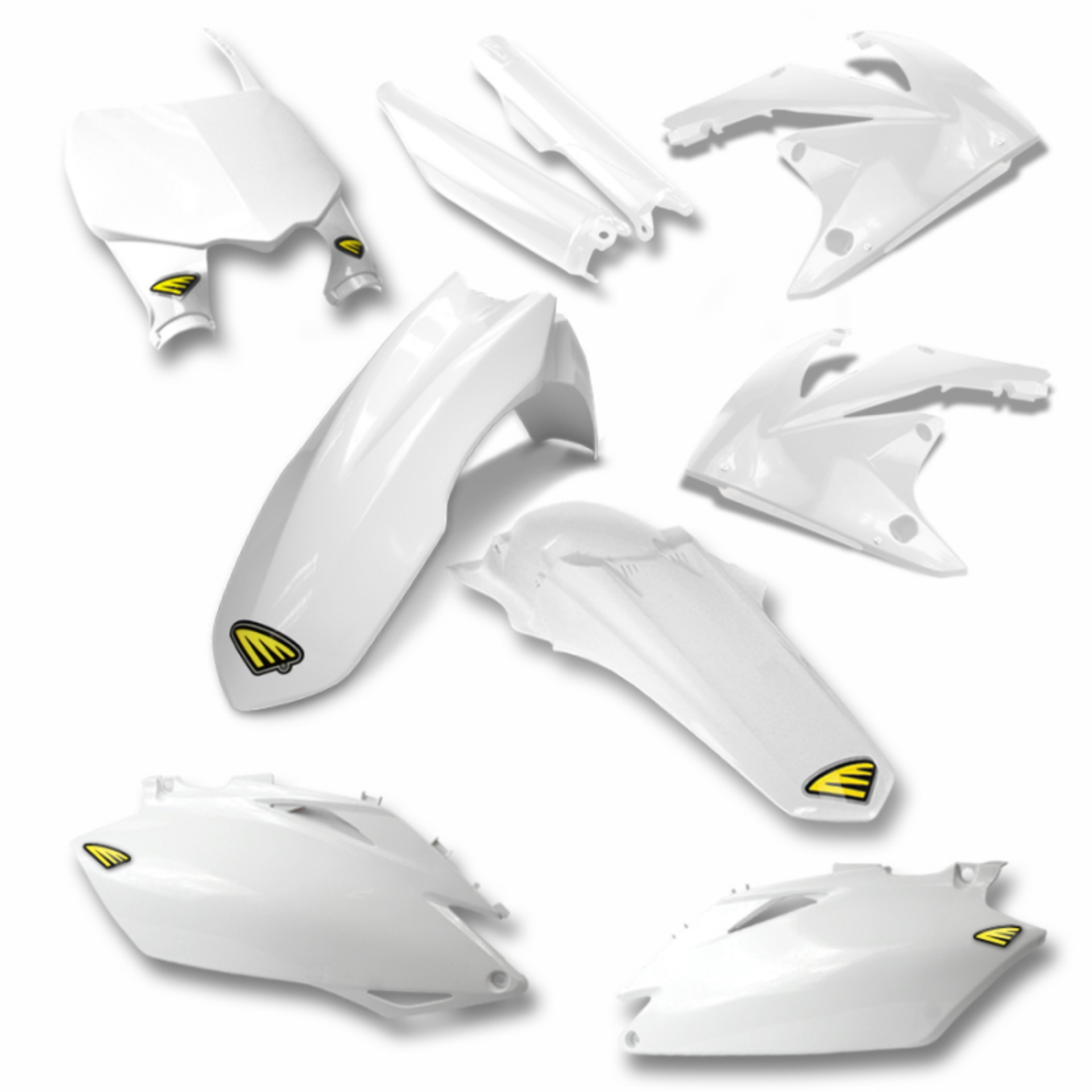 Picture of Cycra 09-13 Honda CRF250R-450R Powerflow Full Body Kit - White