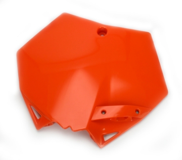 Picture of Cycra 07-14 KTM SX-XC-SX-F-XC-F-XCF-W-XC-W-EXC-EXC-R-XCR-W Stadium Number Plate - Orange