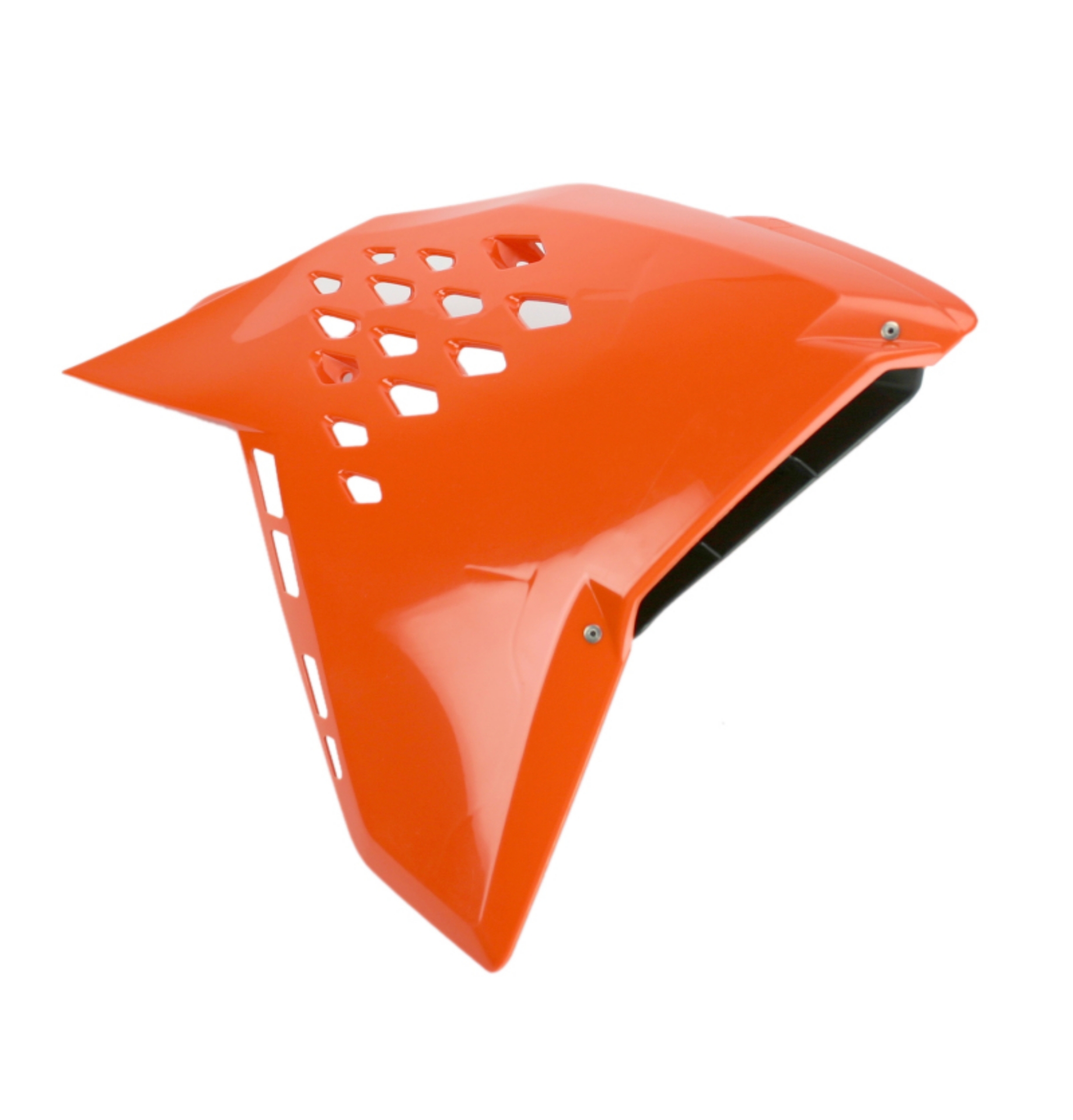 Picture of Cycra 07-11 KTM 125-530 SX-XC-SX-F-XC-F-XC-W-XCF-W-EXC-EXC-R Powerflow Radiator Shrouds - Orange