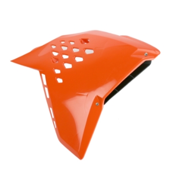 Picture of Cycra 07-11 KTM 125-530 SX-XC-SX-F-XC-F-XC-W-XCF-W-EXC-EXC-R Powerflow Radiator Shrouds - Orange