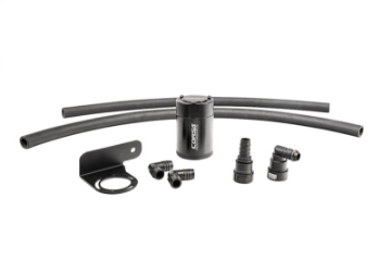 Picture of Corsa 2015-2025 Ford F-150 5-0L V8 Auto Aluminum Oil Catch Can w-Mounting Bracket