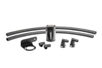 Picture of Corsa 2011-2025 Ford F-150 3-5L Turbo Auto Corsa Aluminum Oil Catch Can w-Mounting Bracket