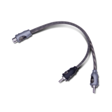 Picture of Rockford Fosgate Twisted Pair Y-Adapter 1 Female To 2 Male