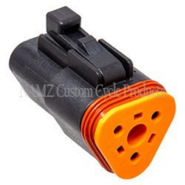 Picture of NAMZ Deutsch DT Series 3-Wire Plug & Wedgelock - Black HD 72113-94BK