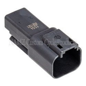 Picture of NAMZ Deutsch DT Series 2-Wire Receptacle & Wedgelock - Black HD 72102-94BK