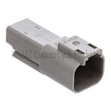 Picture of NAMZ Deutsch DT Series 2-Wire Receptacle & Wedgelock - Gray HD 72122-94GY