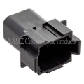 Picture of NAMZ Deutsch DT Series 8-Wire Receptacle & Wedgelock - Black HD 72108-94BK