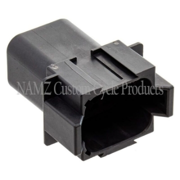 Picture of NAMZ Deutsch DT Series 8-Wire Receptacle & Wedgelock - Black HD 72108-94BK