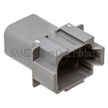 Picture of NAMZ Deutsch DT Series 8-Wire Receptacle & Wedgelock - Gray HD 72128-94GY
