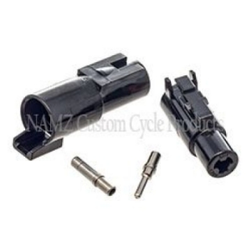 Picture of NAMZ Deutsch HD Series 1-Position Male & Female Connectors w-Solid Terminals HD 72180-94-72181-94