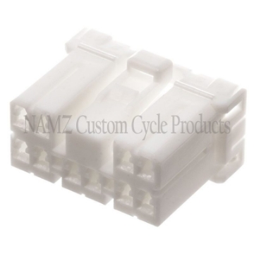 Picture of NAMZ AMP Multilock 10-Position Female Wire Plug Housing HD 73160-96BK