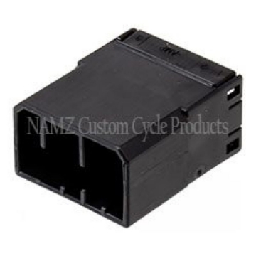 Picture of NAMZ AMP Multilock 8-Position Male Wire Cap Housing HD 73108-96BK