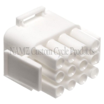 Picture of NAMZ AMP Mate-N-Lock 12-Position Female Wire Plug Connector w-Wire & Interface Seals