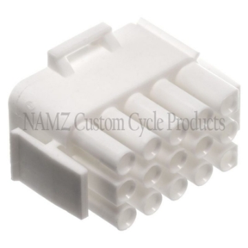 Picture of NAMZ AMP Mate-N-Lock 15-Position Female Wire Plug Connector w-Wire & Interface Seals