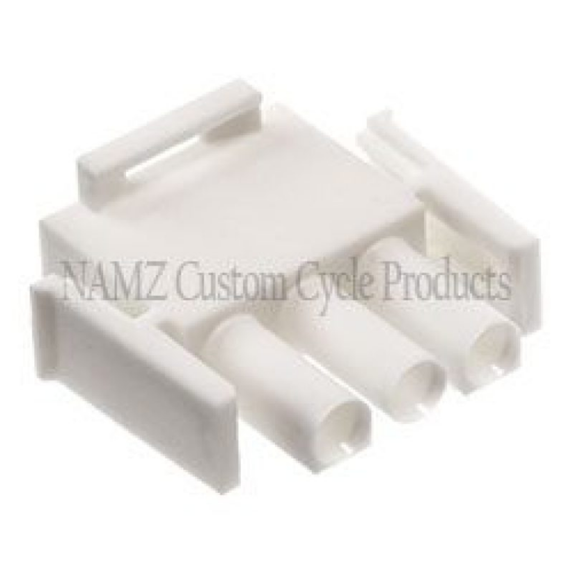 Picture of NAMZ AMP Mate-N-Lock 3-Position Female Wire Plug Connector w-Wire & Interface Seals