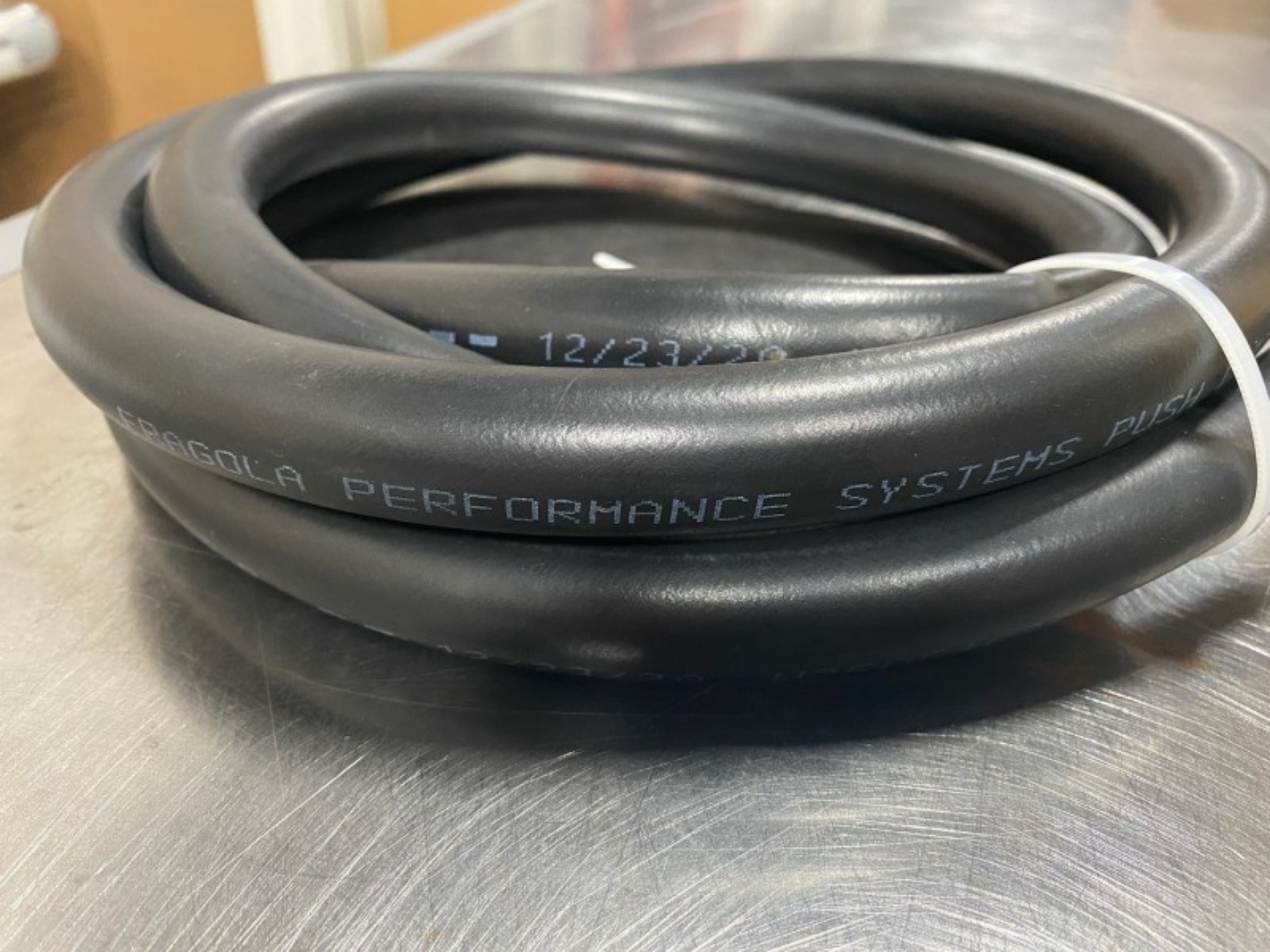 Picture of Fragola -12AN Push-Lite Hi-Temp Black Hose - 6ft