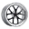 Picture of Weld S76 17x9 - 5x115 BP- 6-2in Backspace High Pad Black Wheel - Non-Beadlock