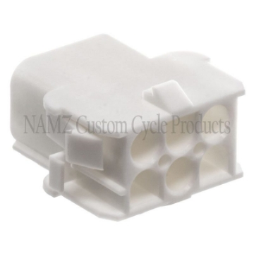 Picture of NAMZ AMP Mate-N-Lock 6-Position Male Wire Cap Connector w-Wire Seal