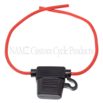 Picture of NAMZ Sealed ATO Fuse Holder 14g Wire Fits ATO Fuses Up to 40 AMP
