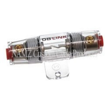 Picture of NAMZ AMP Power 4-8g In Line AGU Fuse Holder Nickel-Plated Single