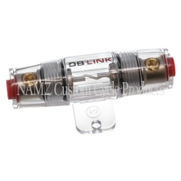 Picture of NAMZ AMP Power 4-8g In Line AGU Fuse Holder Nickel-Plated Single