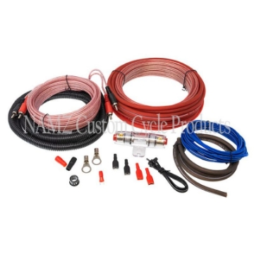 Picture of NAMZ AMP Power Wiring Kit w-Fuse Holder 8g