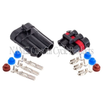 Picture of NAMZ AMP Power Plug Kit - M-F Water-Tight Quick-Disconnect Plug Set