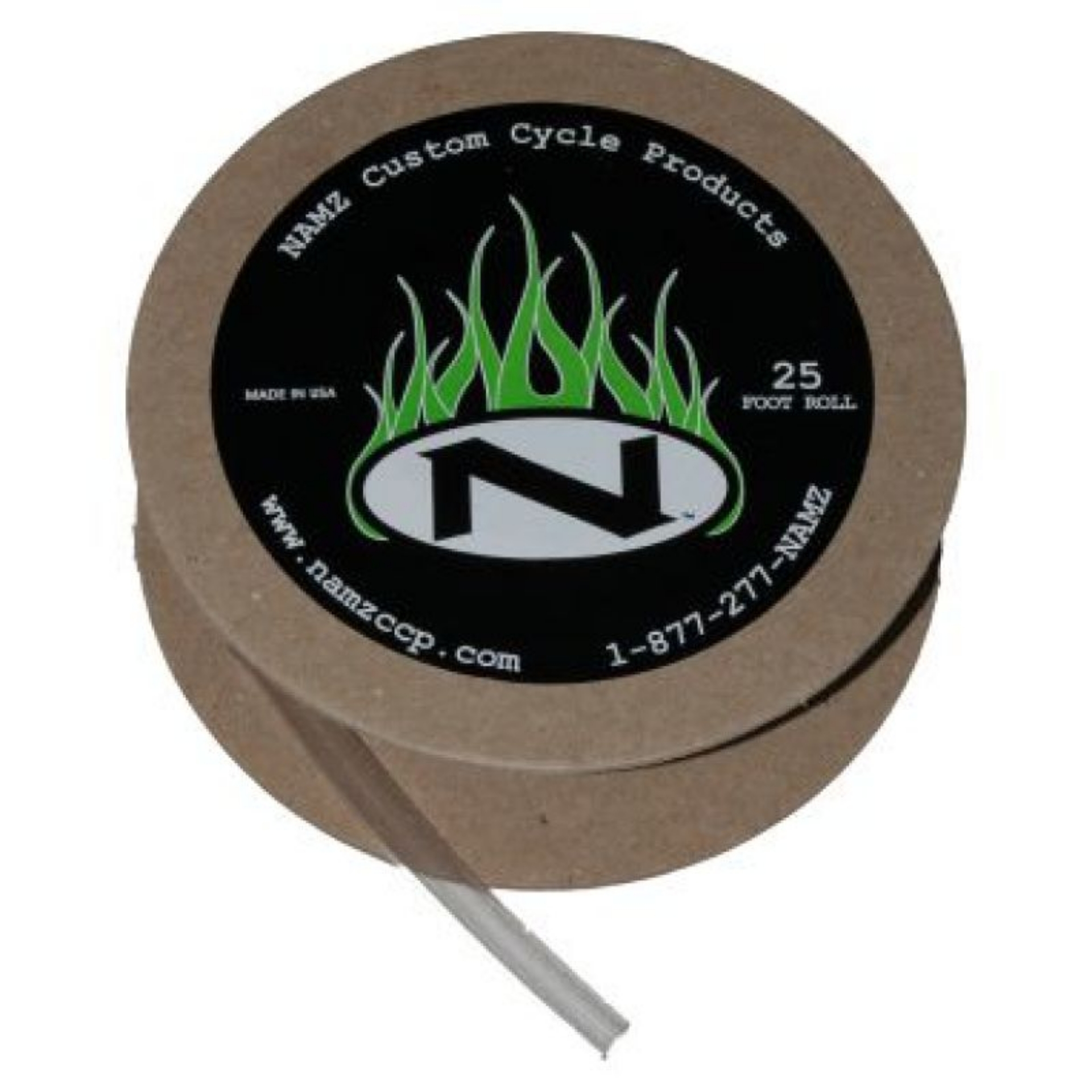 Picture of NAMZ Clear Heatshrink 2-1 Ratio 25ft- Spool 5-16in- ID