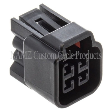 Picture of NAMZ Metric 4-Position Female Connector Kit Incl- Wire Seals-Terminals-Locking TPA Single