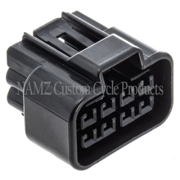 Picture of NAMZ Metric 8-Position Female Connector Kit Incl- Wire Seals-Terminals-Locking TPA Single