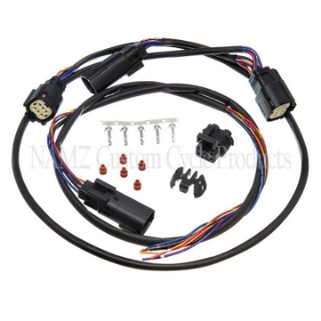 Picture of NAMZ 09-13 Street-Road Glides CVO ONLY Plug-N-Play Complete Tour Pack Wiring Kit 2014+ TP Retrofit
