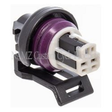 Picture of NAMZ 06-15 Models OEM TPS Throttle Position Sensor Connector w-Wire Seals & Termnls HD 72065-06A