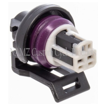 Picture of NAMZ 06-15 Models OEM TPS Throttle Position Sensor Connector w-Wire Seals & Termnls HD 72065-06A