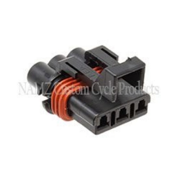 Picture of NAMZ Delphi-Packard Weatherpack 3-Position Female Wire Connector w-Seals