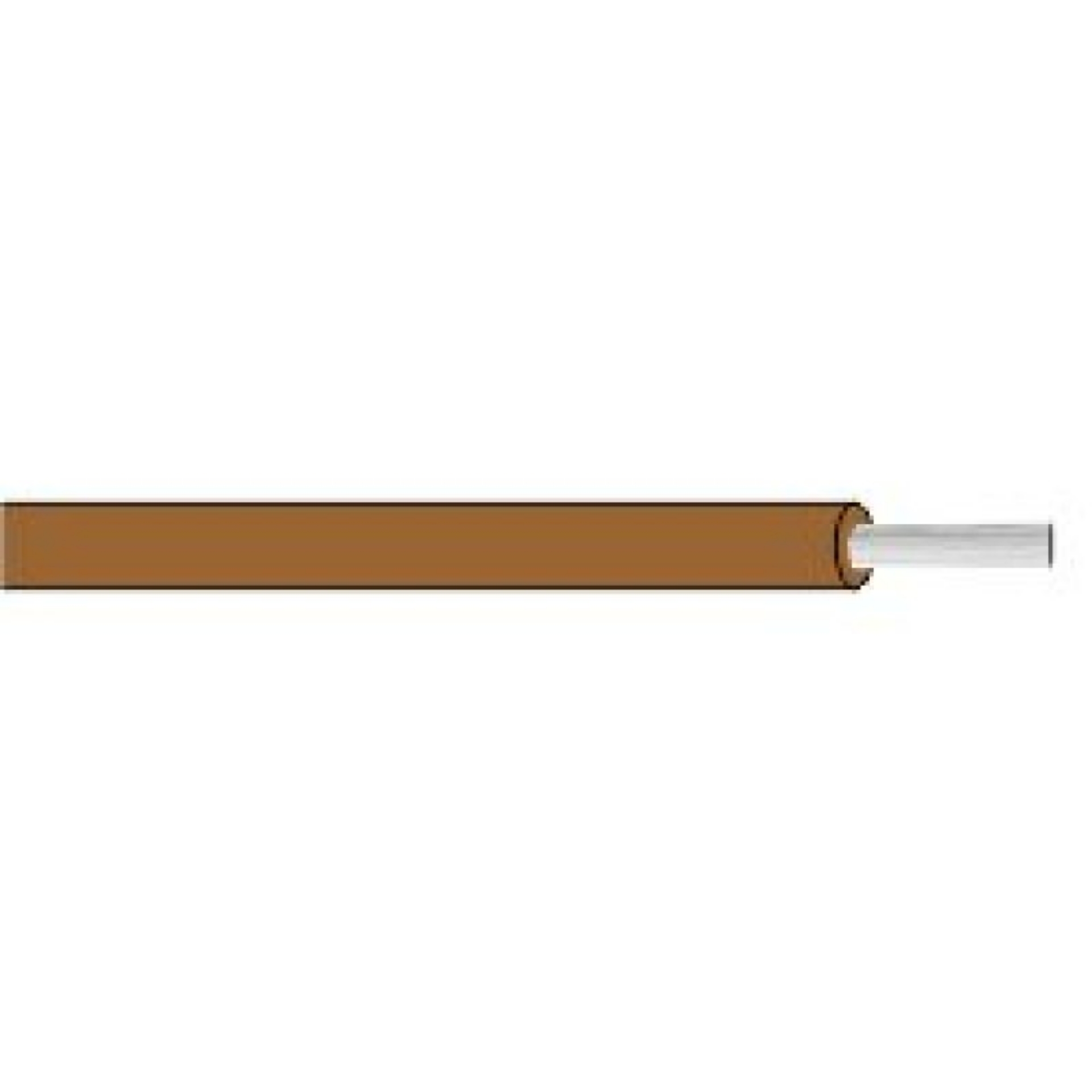 Picture of NAMZ GXL Primary Wire Bare-Copper 25ft- Spool 10g - Brown