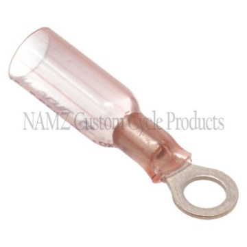 Picture of NAMZ Heat Sealable No-10 Ring Terminals 16-14g 25 Pack
