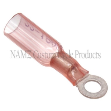Picture of NAMZ Heat Sealable No-8 Ring Terminals 22-18g 25 Pack