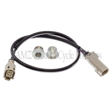 Picture of NAMZ Front O2 Sensor Extension Incl- Bung Reducers For Fitment of 2009 FL Pipes on 2010 FL